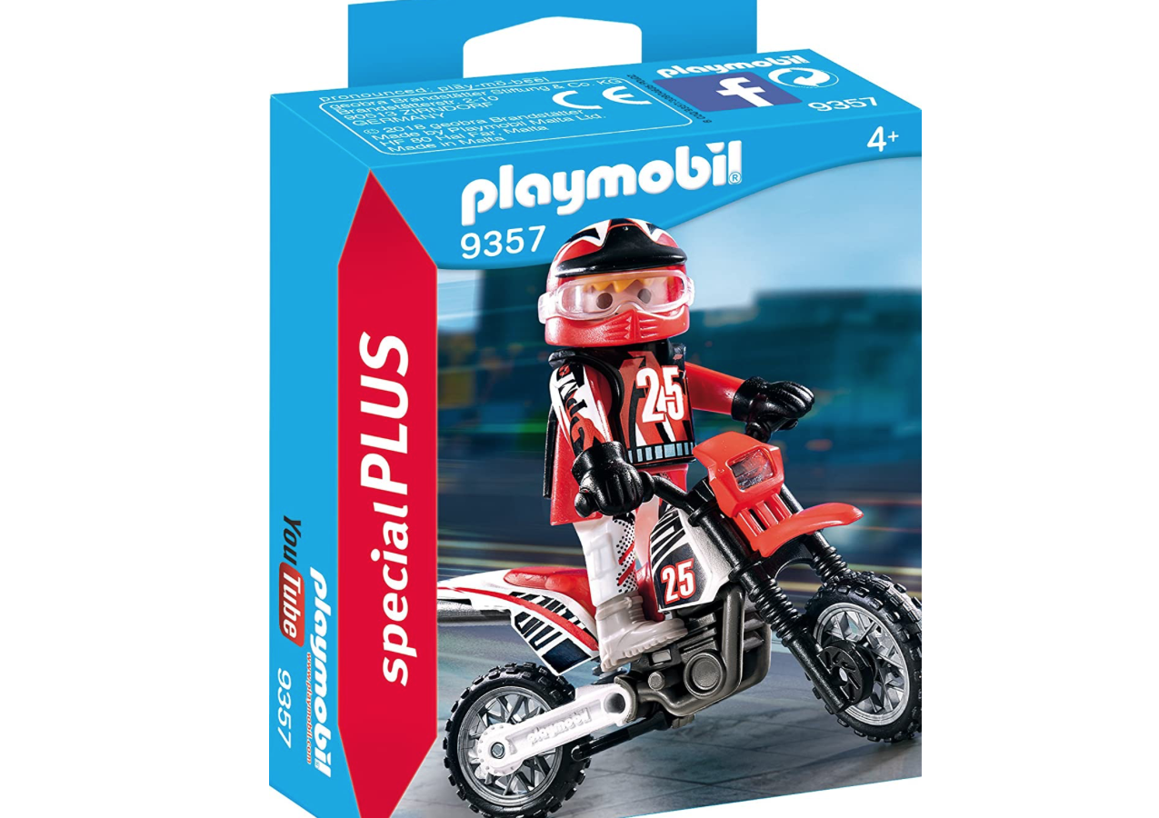 Playmobil Motorradfahrer