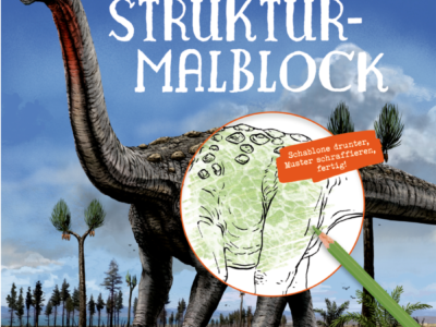 T-Rex-World Struktur-Malblock